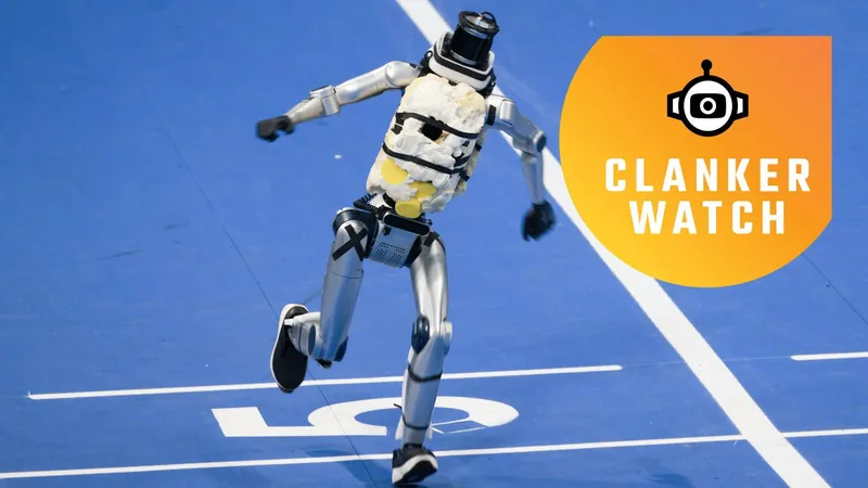 Roboter-Läufer schlägt Kopf ein, und die Medien suchen vergeblich nach Sinn