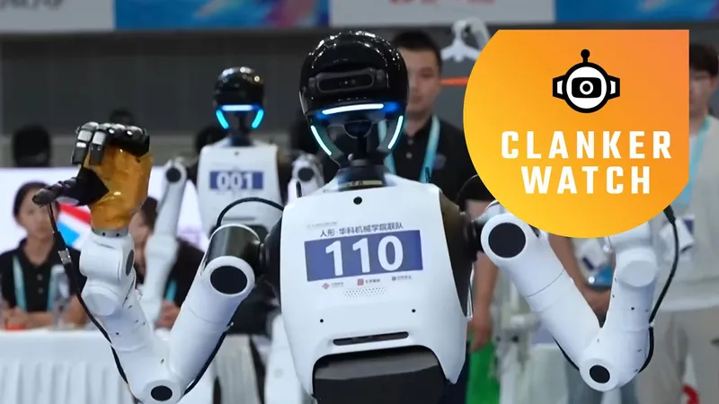 Roboter-Pannen satt: Die World Robot Humanoid Games liefern das Spektakel des Jahres