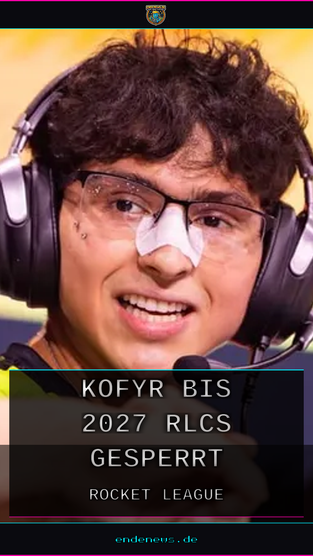 Rocket League: Kofyr bis 2027 von RLCS gesperrt