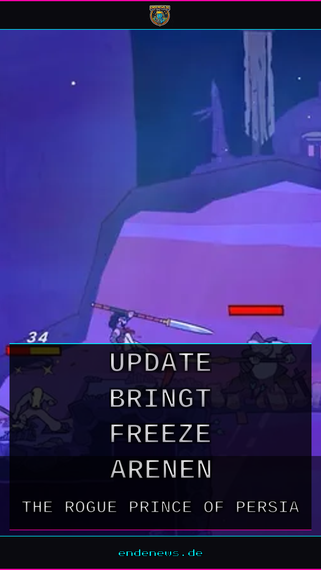 Rogue Prince of Persia: Update bringt Freeze und Arenen