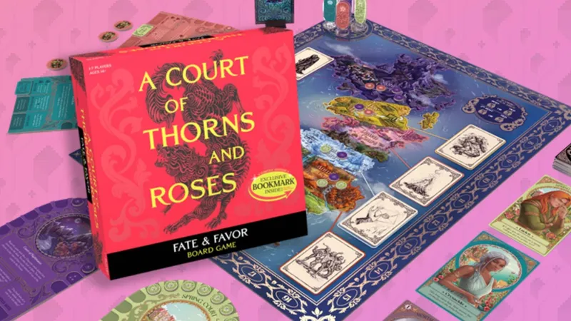 Romantasy auf dem Spieltisch: A Court of Thorns and Roses bekommt ein Strategie-Brettspiel