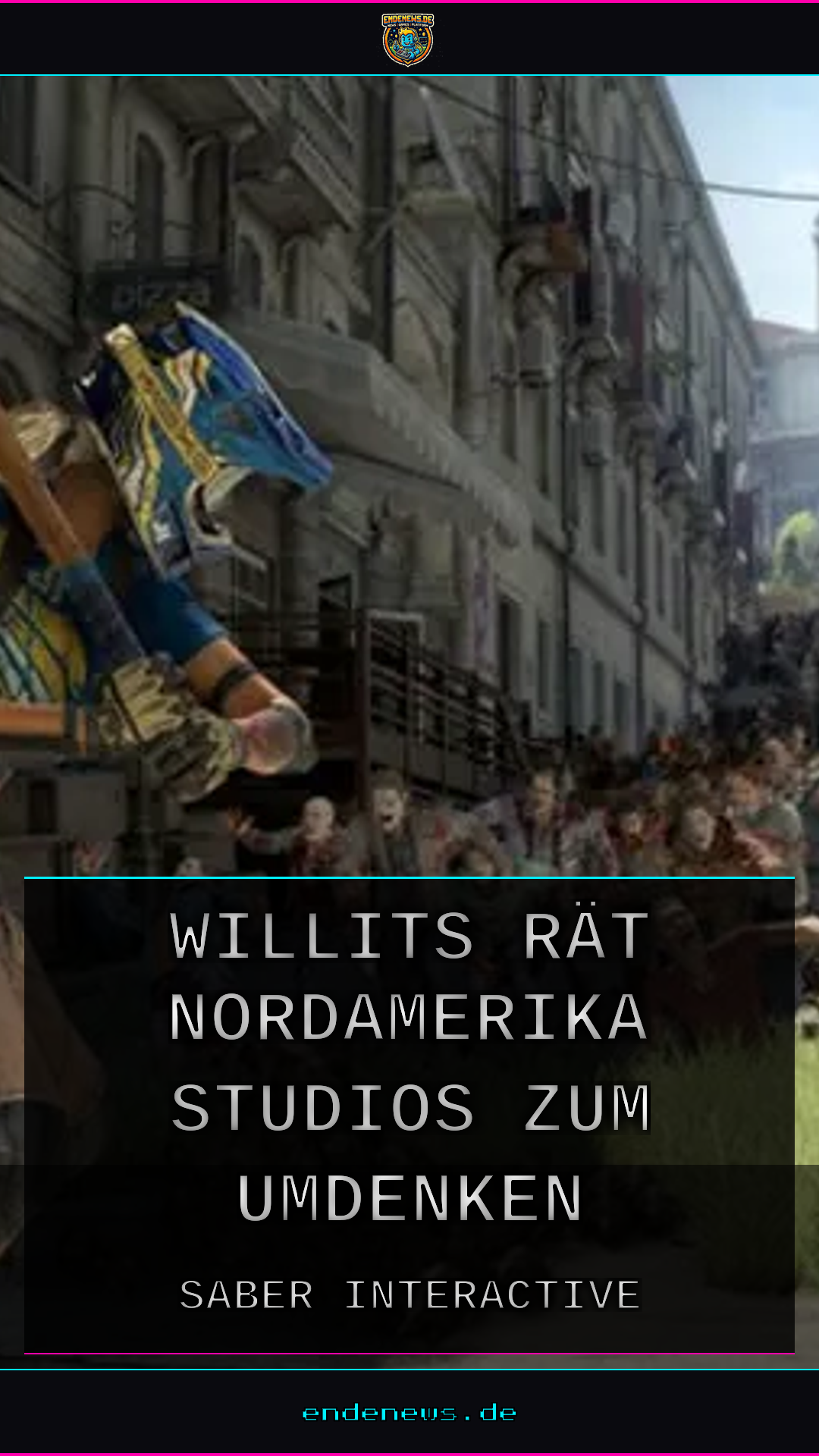 Saber: Willits rät Nordamerika-Studios zum Umdenken