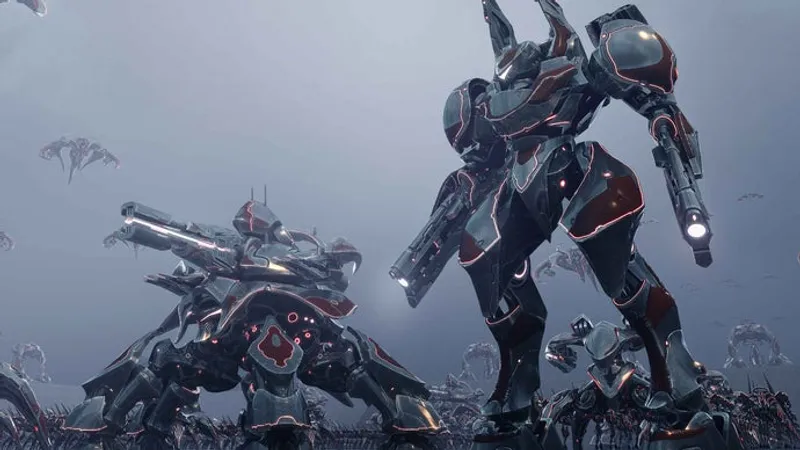 Sanctuary: Shattered Sun, Ein Sci-Fi-RTS, das euch 50 Raketen-LKWs schenkt