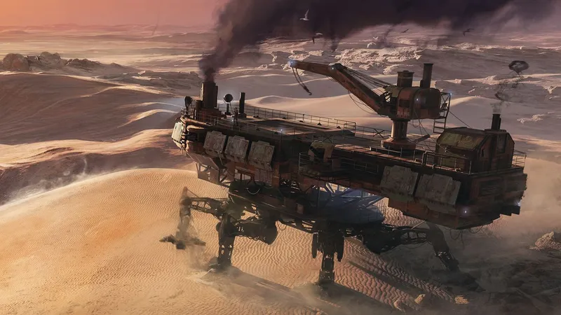 Sand ist endlich gestartet: Mech-Festungsbau nach turbulentem Weg