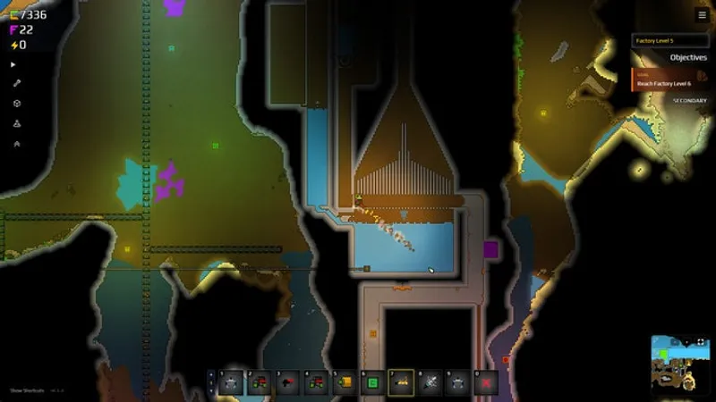 Sandustry: Fabrikbau mit Pixel-Sand-Physik ist nun im Early Access