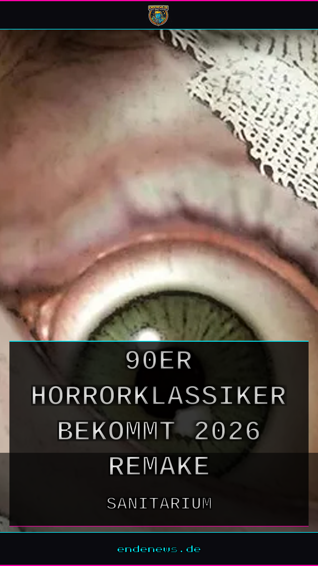 Sanitarium erwacht: 90er-Horrorklassiker bekommt 2026 ein Remake
