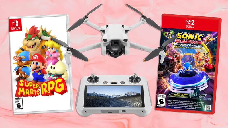 Schnäppchen-Alarm: DJI Mini 3, Sonic Racing und Super Mario RPG im Angebot