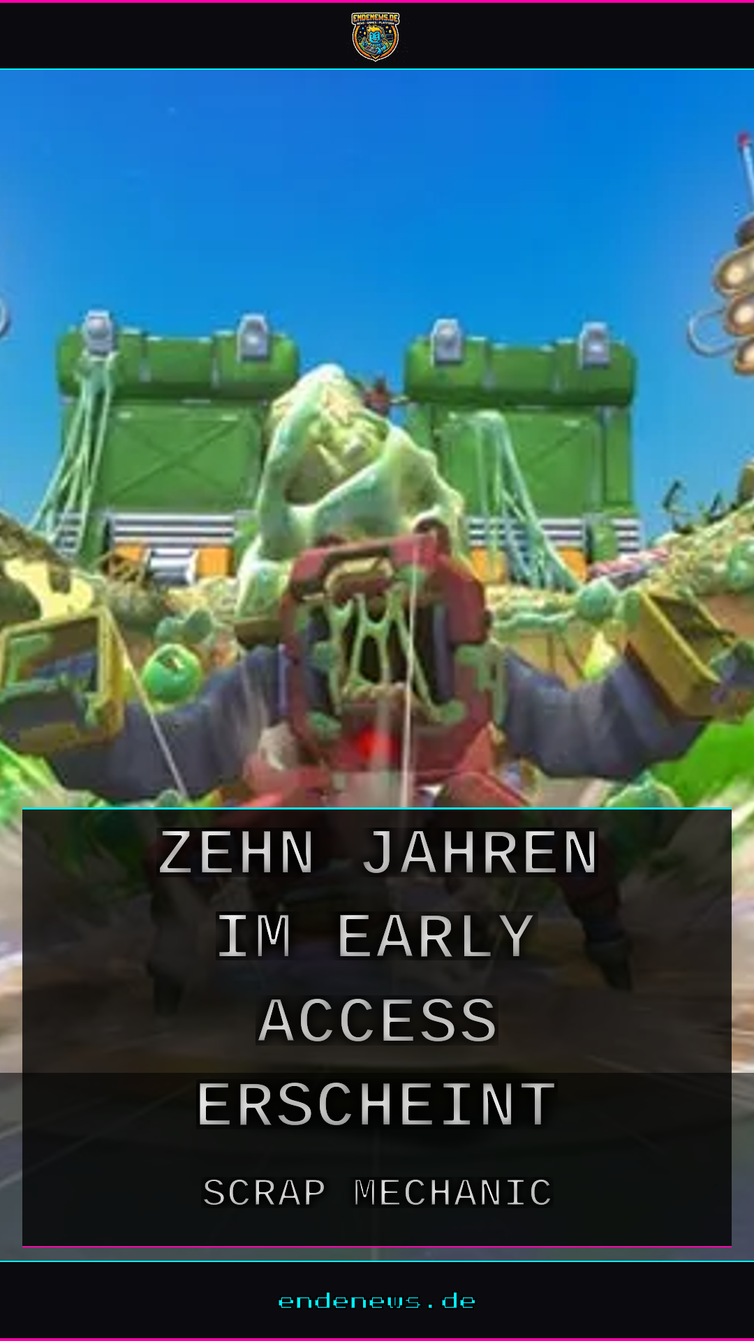 Scrap Mechanic: Nach zehn Jahren im Early Access, 1.0 erscheint noch im Juli