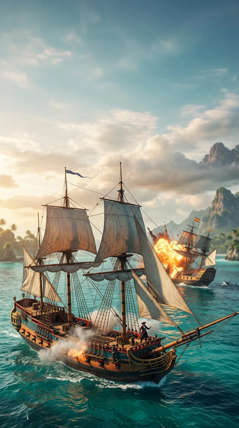 Segel setzen für die Krone: Corsairs - Battle of the Caribbean erscheint heute