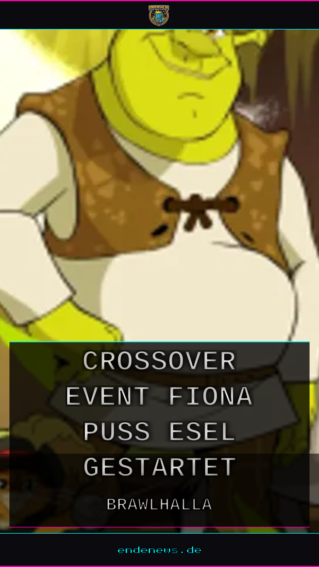 Shrek stampft durch Brawlhalla: Crossover-Event mit Fiona, Puss und Esel gestartet