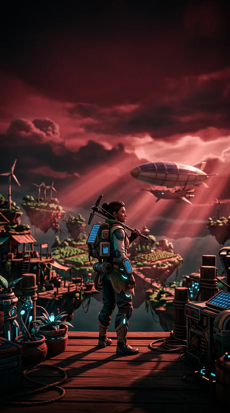 Solarpunk-Entwickler warnen vor zu hohen Erwartungen: „Prüft, ob das Spiel zu euch passt“