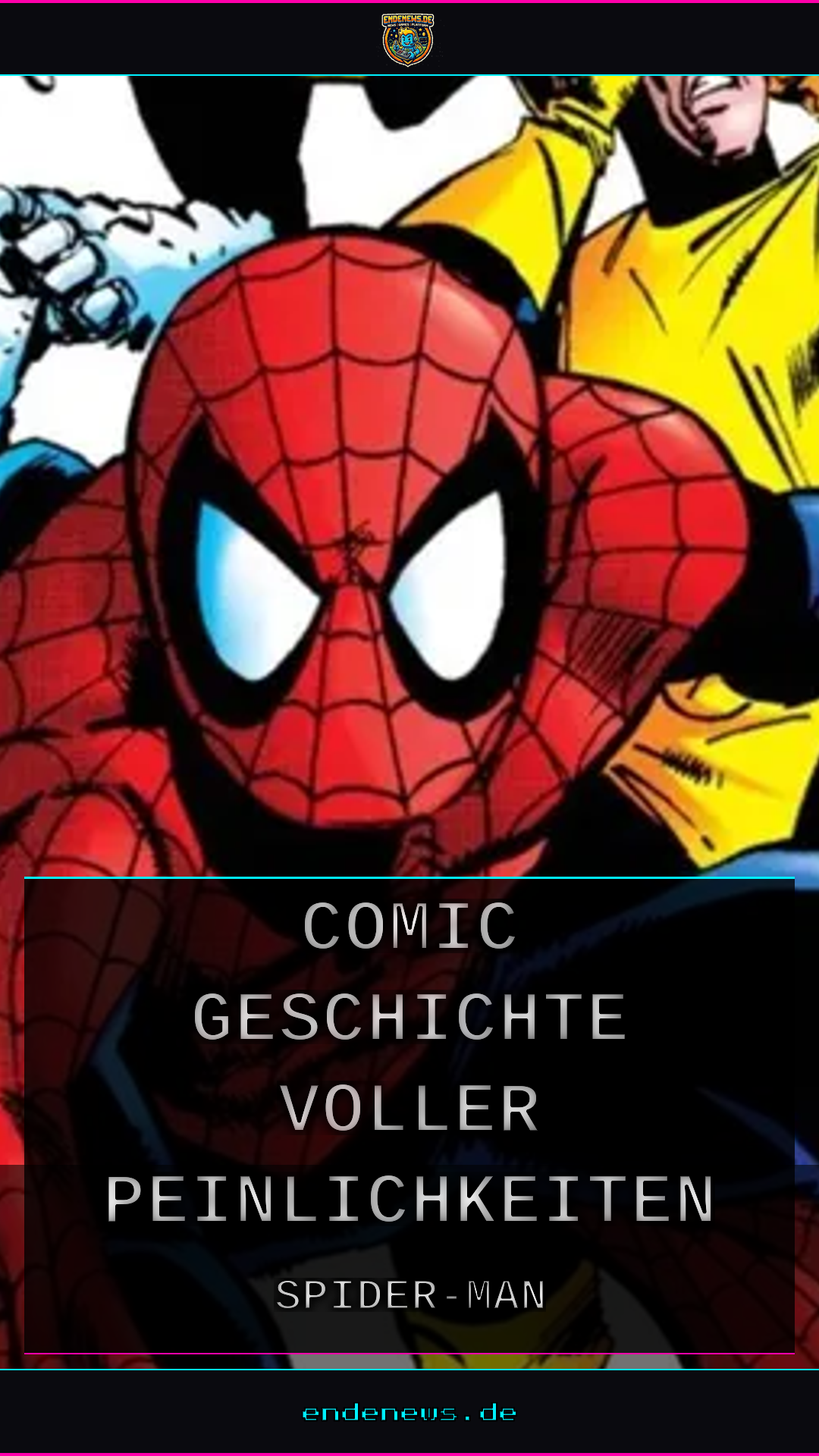 Spider-Man und Jean Grey: Eine Comic-Geschichte voller Peinlichkeiten
