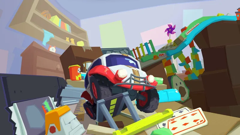 Spielzeug-Autorennen Obstacle Overdrive kommt im Oktober
