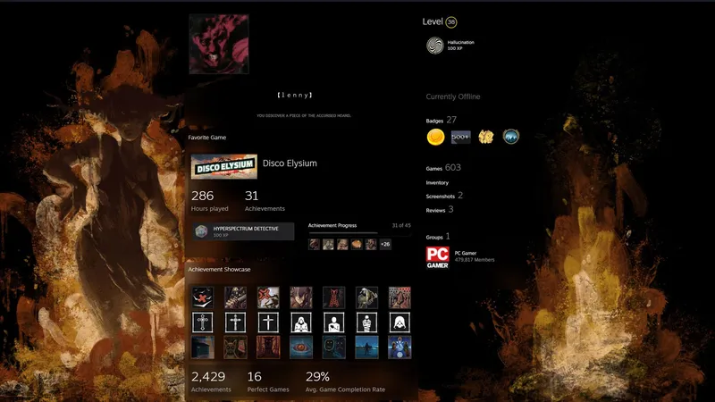 Steam-Profile: schöne Relikte aus den 2000ern