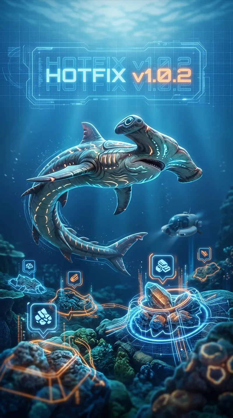 Subnautica 2: Hotfix 2 behebt Fehler bei Ressourcen und Hammerheads