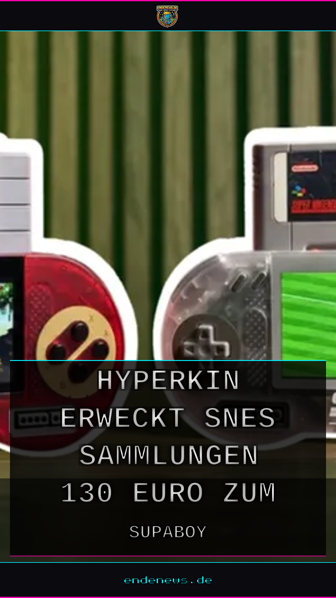 SupaBoy: Hyperkin erweckt SNES-Sammlungen für 130 Euro zum Leben