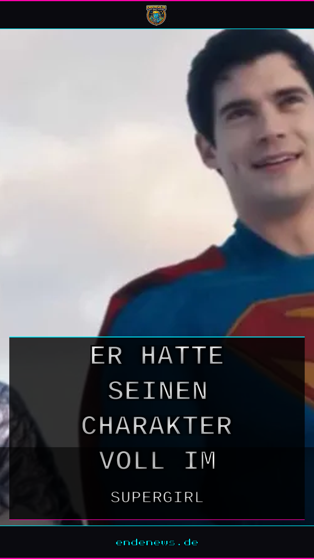 Superman-Darsteller David Corenswet improvisierte in Supergirl: „Er hatte seinen Charakter voll im Griff“