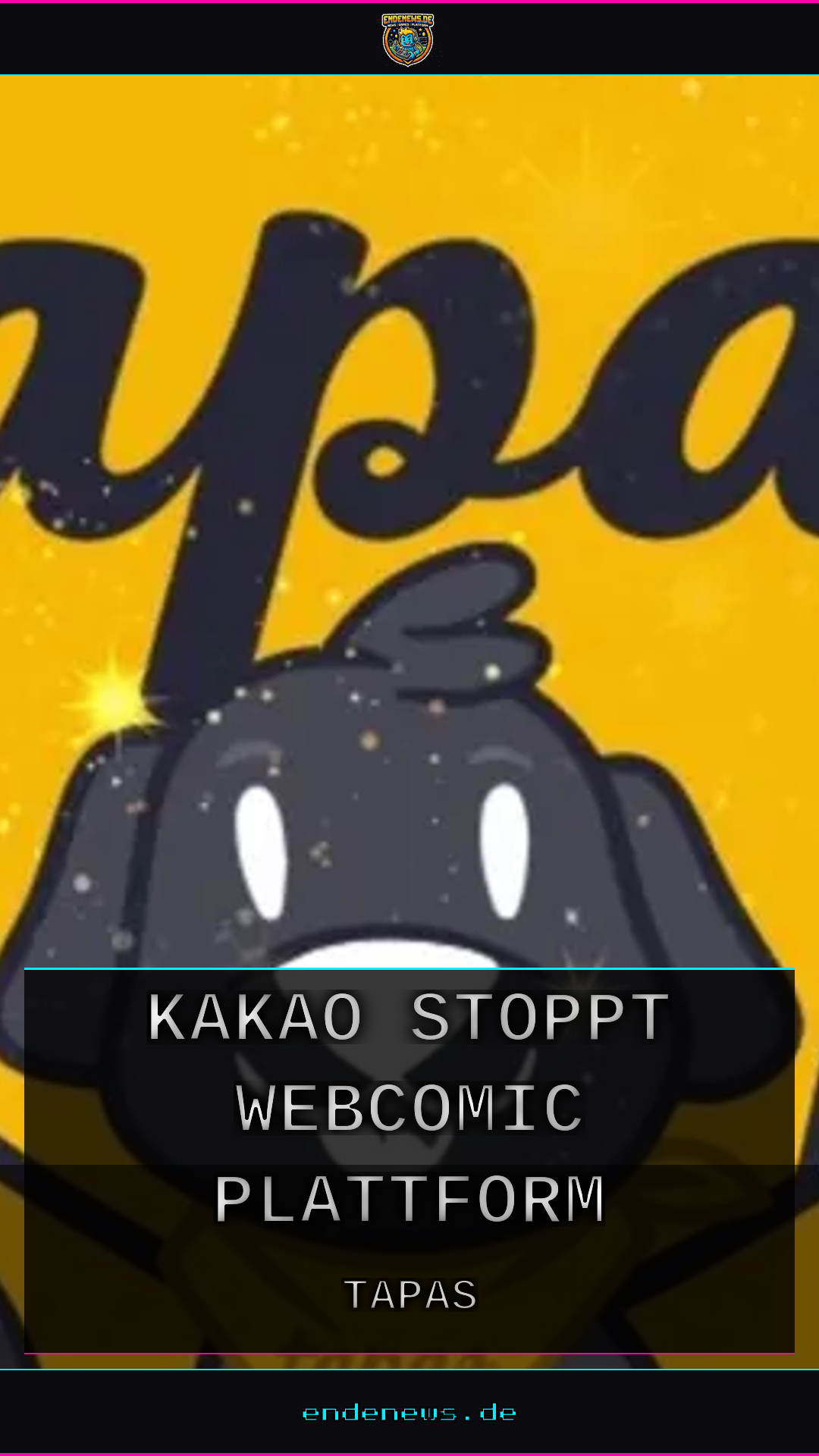 Tapas vor dem Aus: Kakao stoppt Webcomic-Plattform
