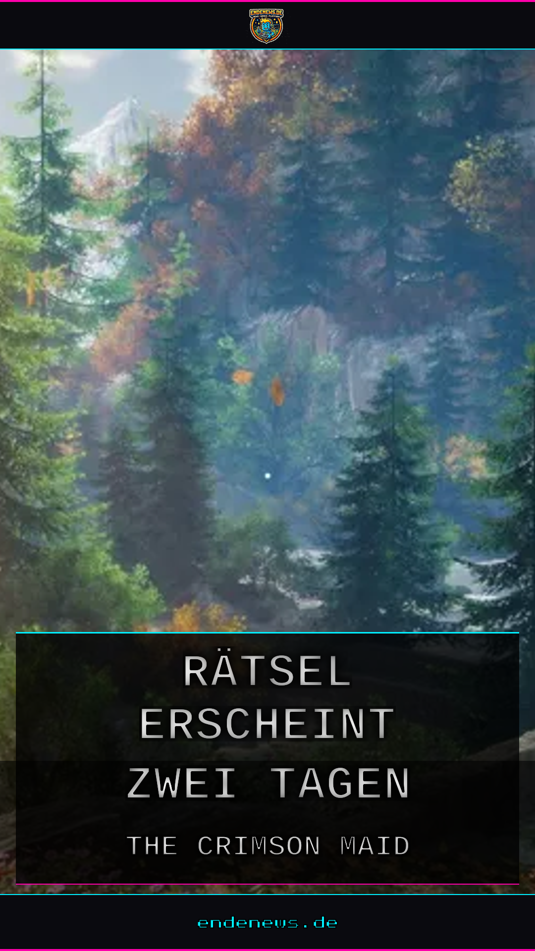 The Crimson Maid: Ein Rätsel erscheint in zwei Tagen