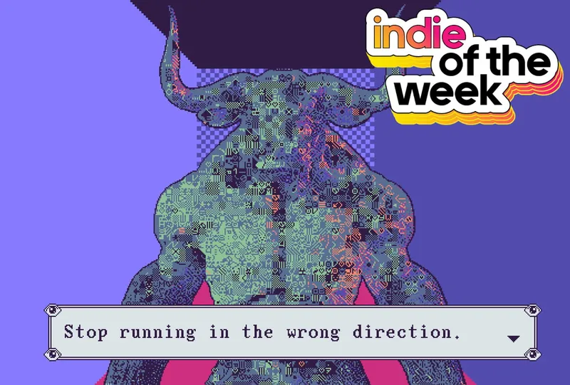 The Dreams in the Peacock House: Textadventure mit unheimlichem Vaporwave-Labyrinth
