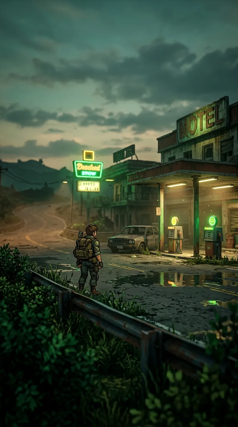 The Road of Dust and Sorrow: Pixel-Horror trifft auf Klassiker-Inspiration