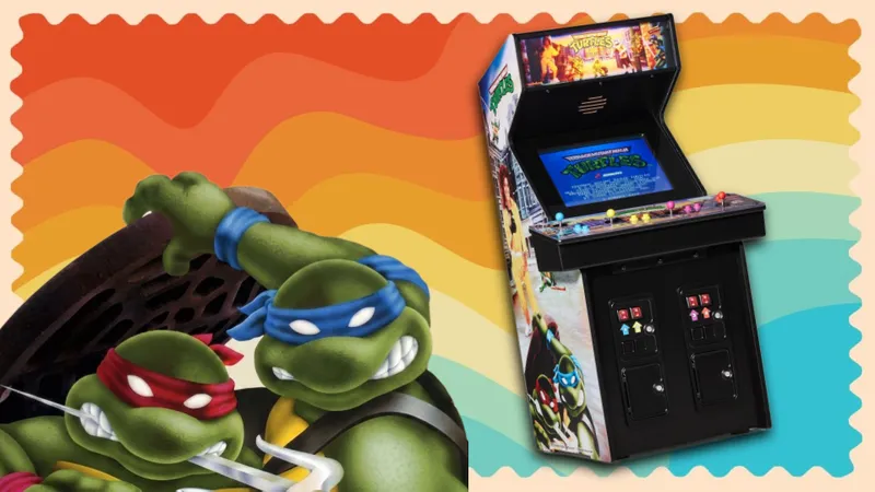 TMNT Mini-Arcade: Tiefster Preis des Jahres am Prime Day