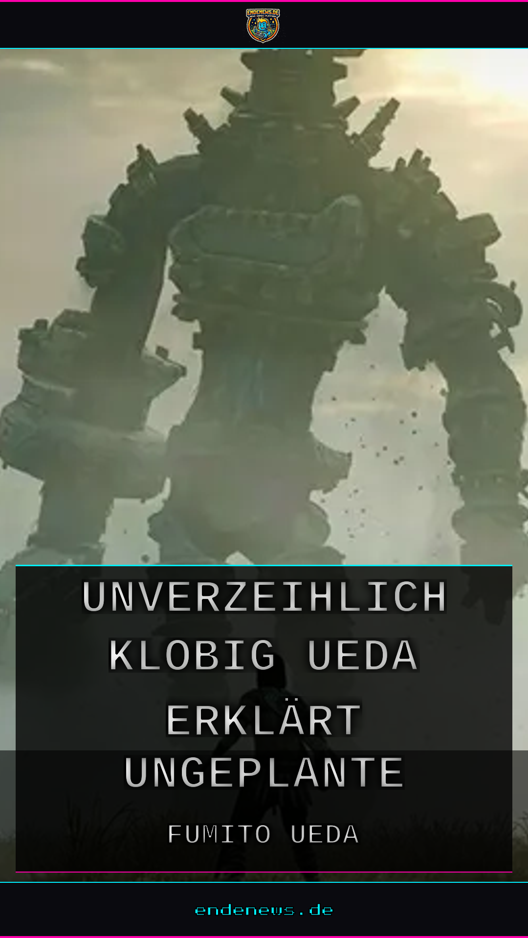 „Unverzeihlich oder klobig“, Ueda erklärt, warum ungeplante Gameplay-Momente unvergesslich sind