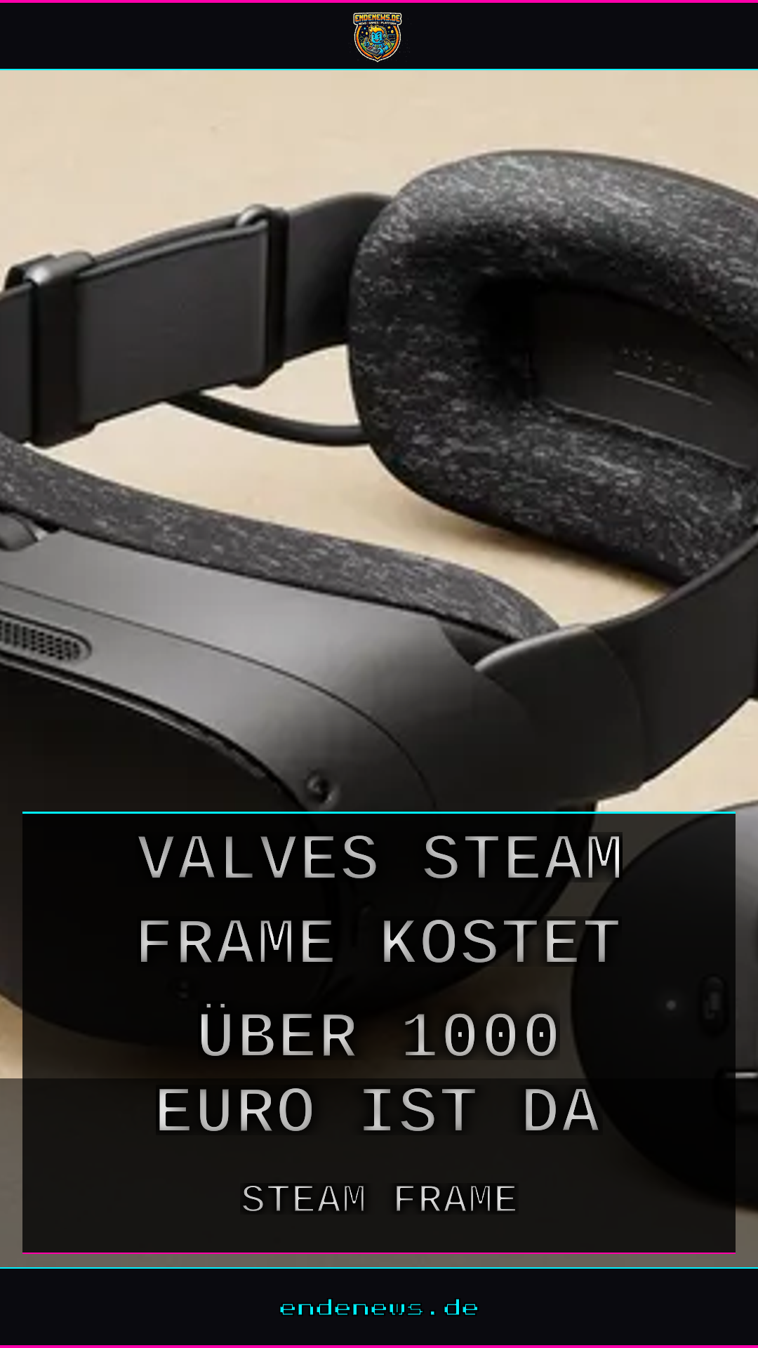 Valves Steam Frame kostet über 1000 Euro und ist da
