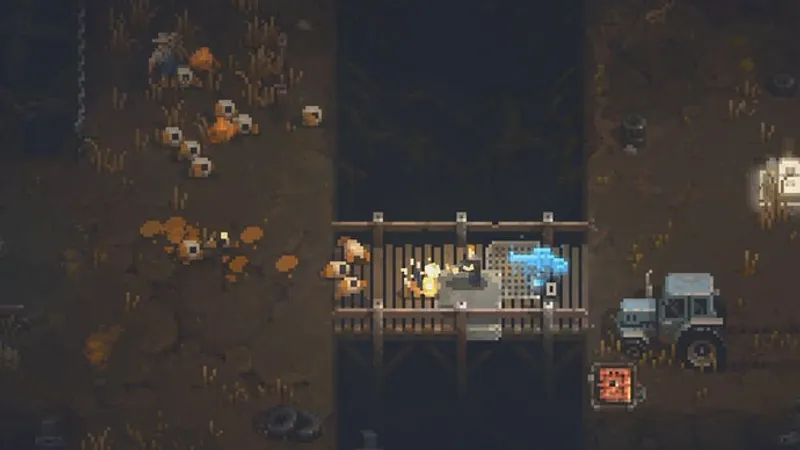 Volatiles: Kachel-Map trifft blutigen Alien-Shooter
