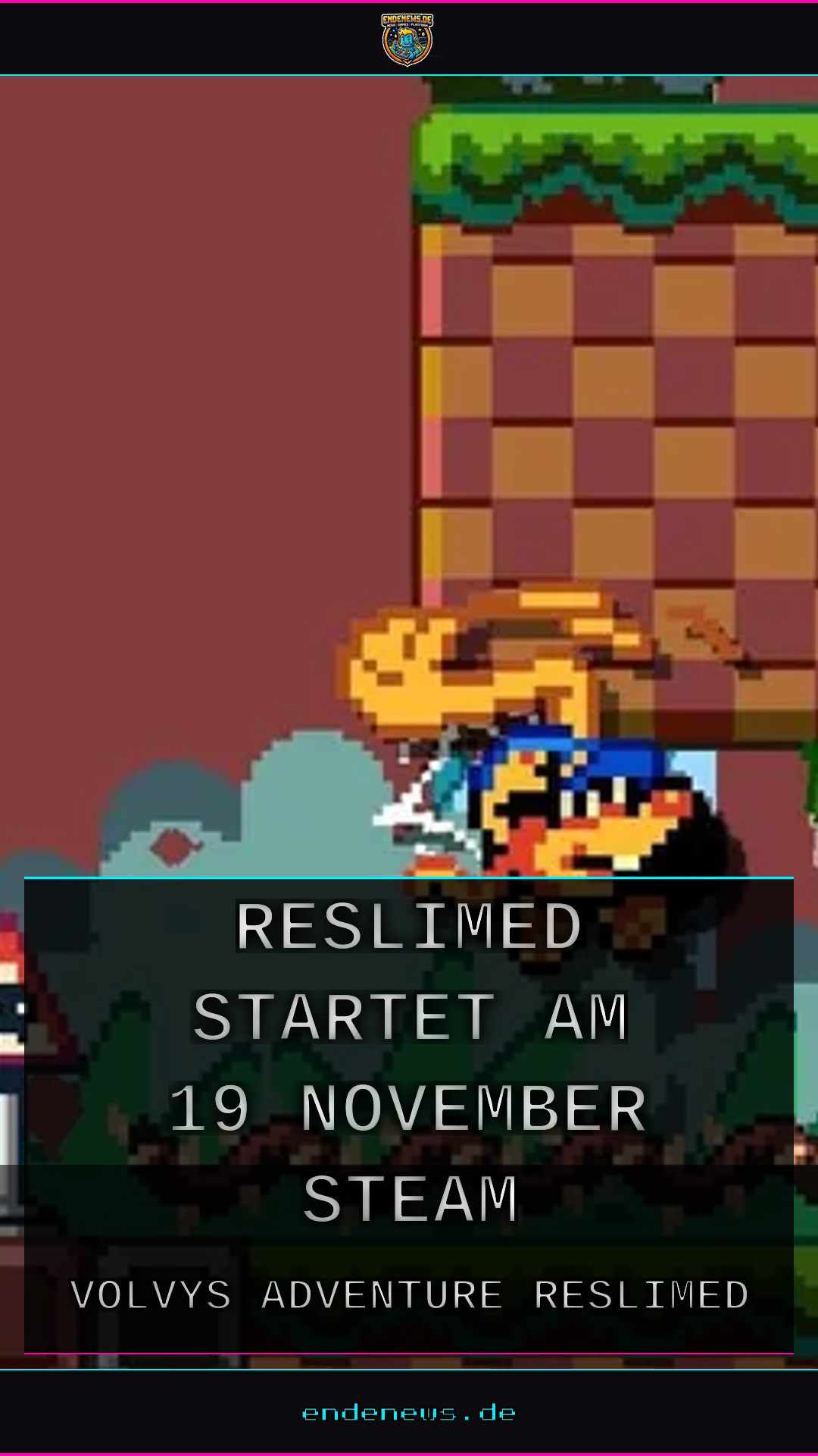 Volvy’s Adventure: Reslimed startet am 19. November auf Steam, Remaster mit Vorbestell-Rabatt