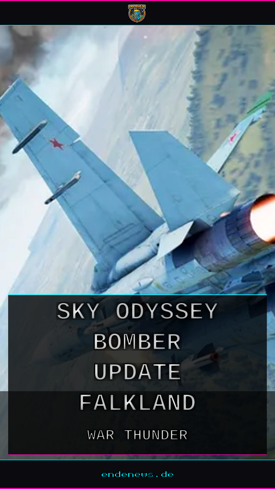 War Thunder: Sky Odyssey mit Bomber-Update und Falkland-Karte