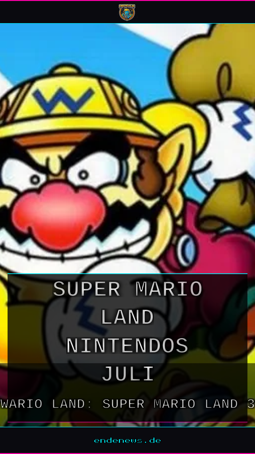 Wario Land: Super Mario Land 3, Nintendos Juli-Nachschub für Switch Online