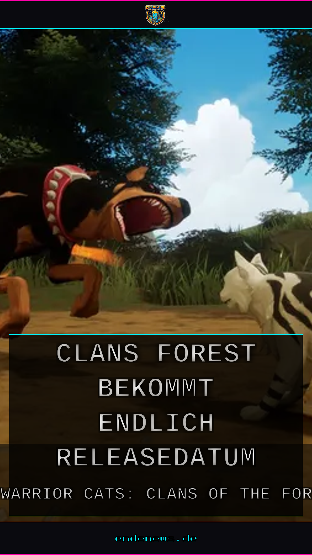 Warrior Cats: Clans of the Forest bekommt endlich ein Releasedatum