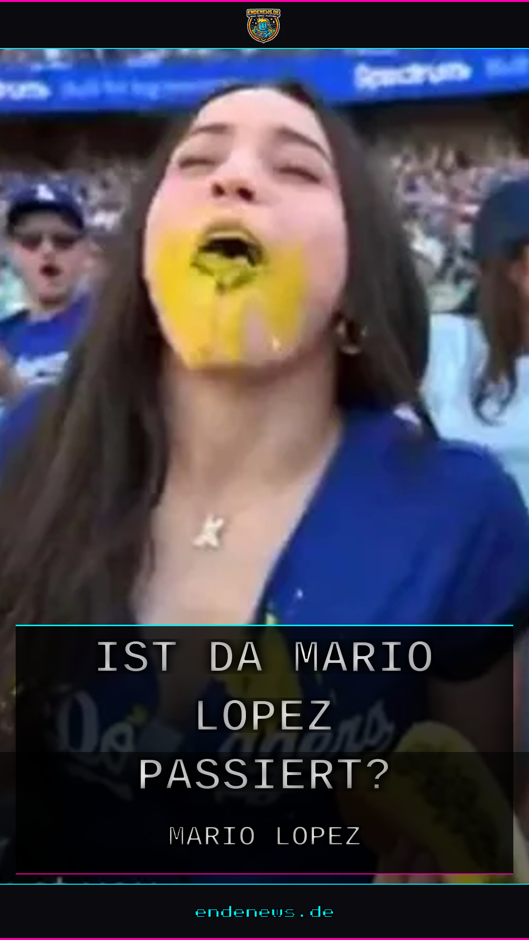 Was ist da bei Mario Lopez passiert?