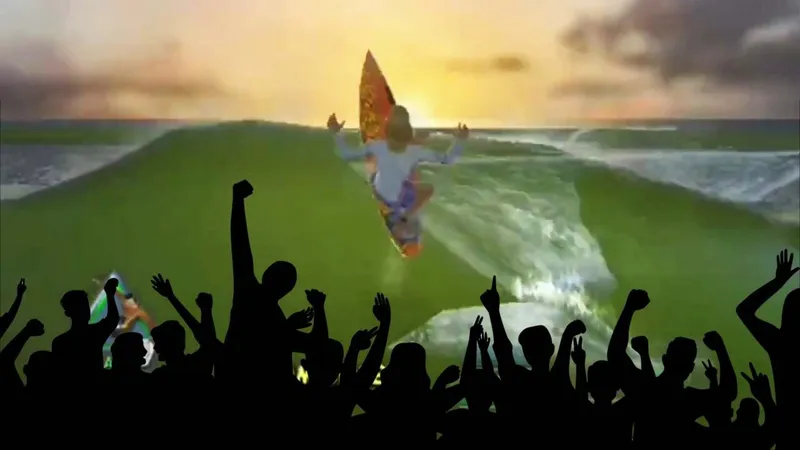 Wellen, die begeistern: Warum das Wasser in Kelly Slaters Surfspiel von 2002 alle umhaut