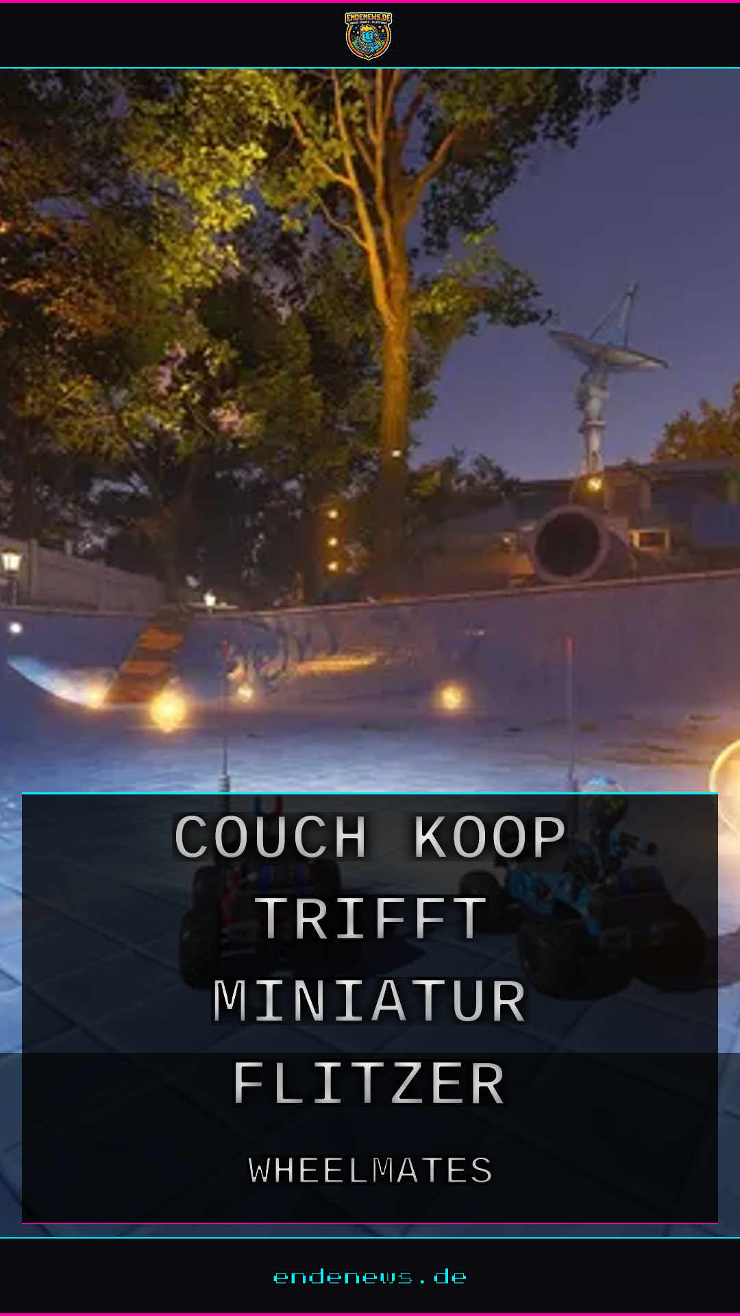 WheelMates: Couch-Koop trifft auf Miniatur-Flitzer