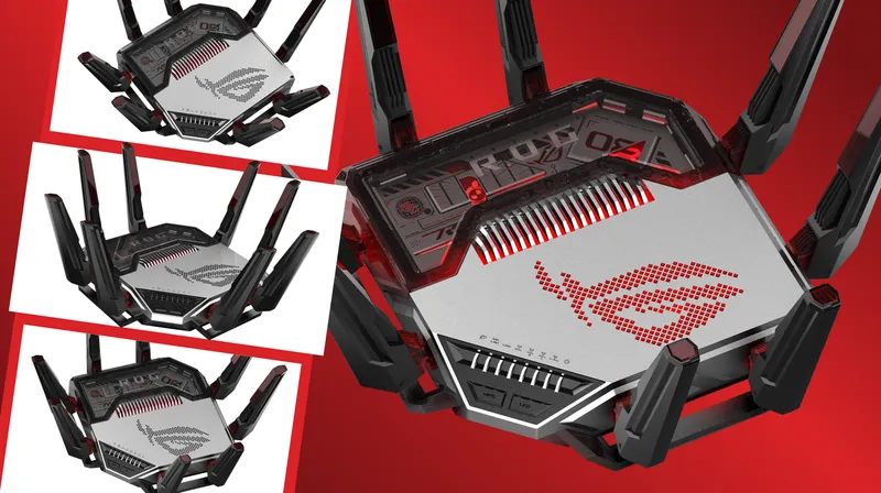 Wi-Fi 8: Asus ROG schickt zwei extreme Gaming-Router auf die Computex