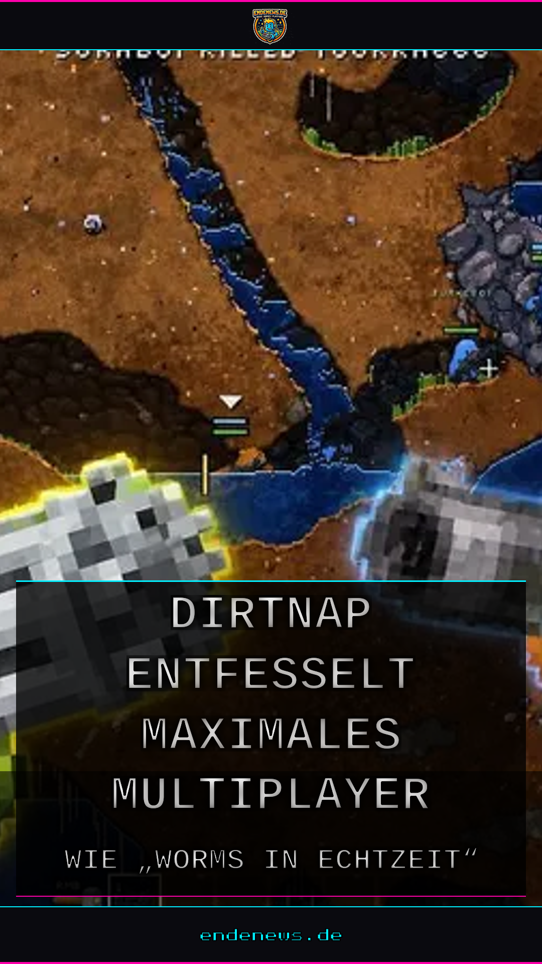 Wie „Worms in Echtzeit“: DIRTNAP entfesselt maximales Multiplayer-Chaos