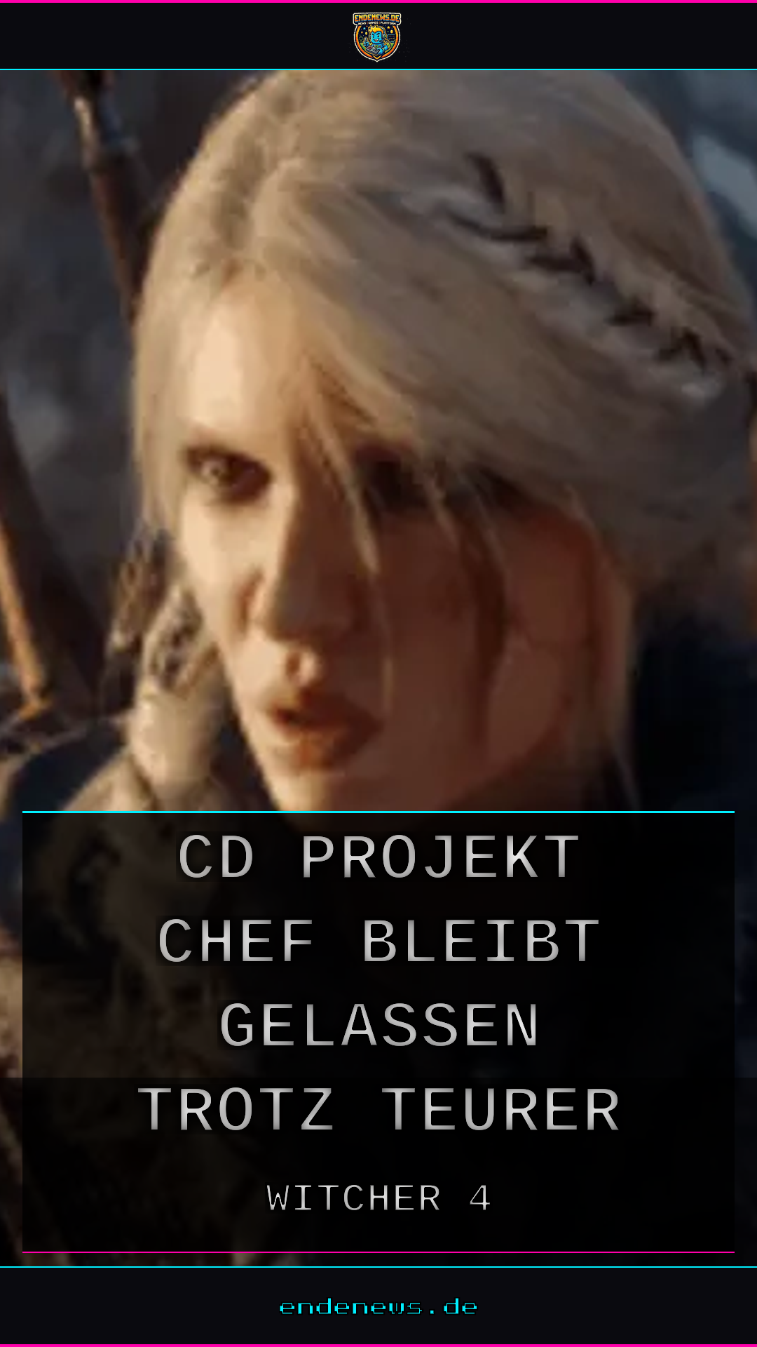 Witcher 4: CD-Projekt-Chef bleibt gelassen trotz teurer Konsolen-Zukunft