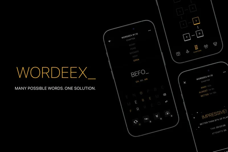 Wordeex: Gratis-Wortpuzzle fordert Vokabular und Logik