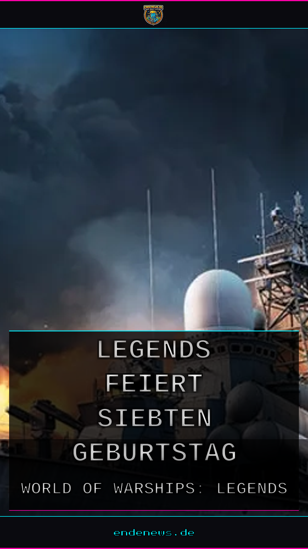 World of Warships: Legends feiert siebten Geburtstag mit Cold-War-Modus und frischen Schiffen