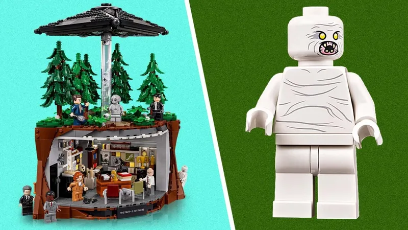 X-Files-Lego für 200 Dollar: Der Flukeman ist die seltsamste Minifig aller Zeiten