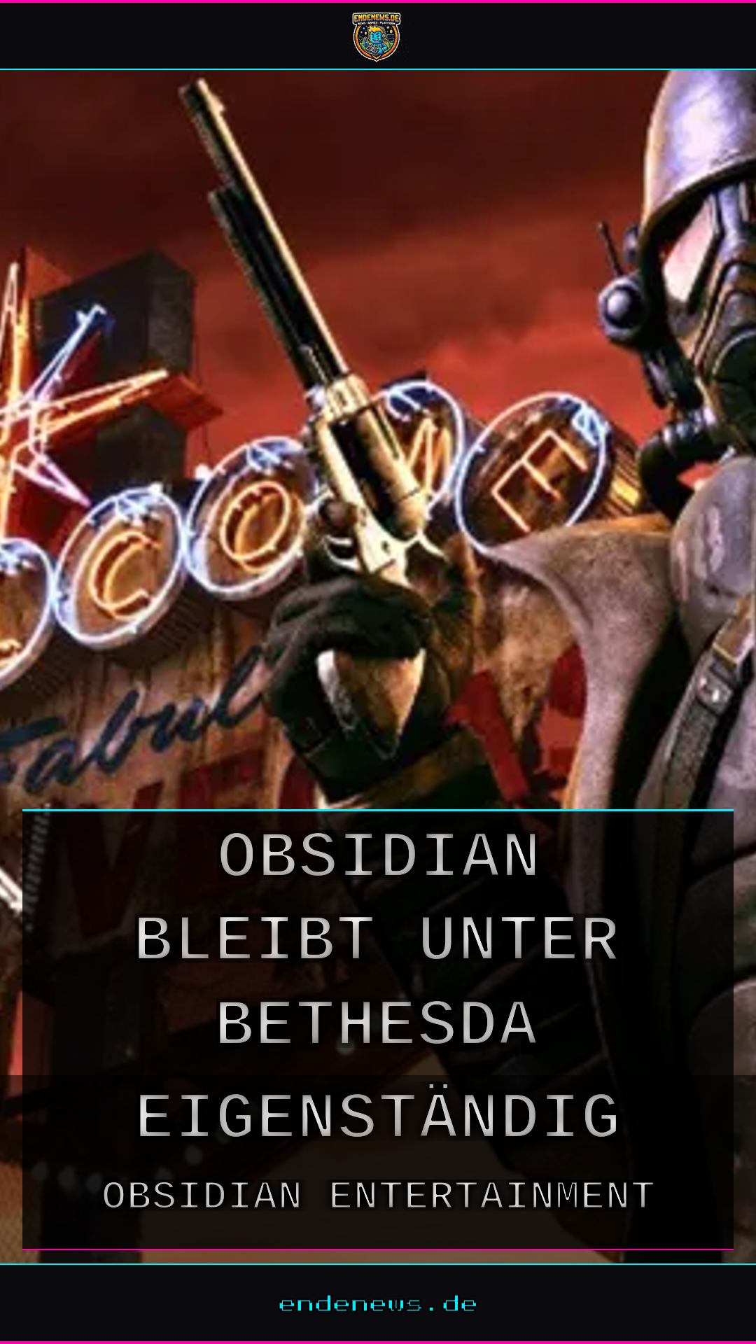 Xbox-Memo: Obsidian bleibt unter Bethesda eigenständig