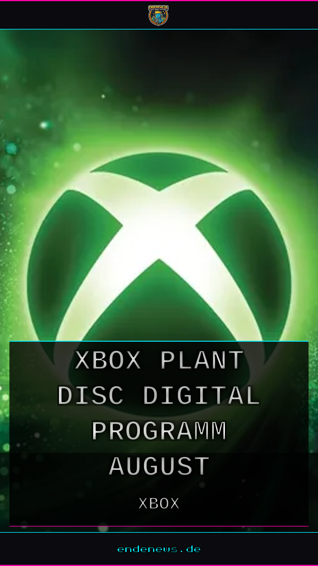 Xbox plant Disc-to-Digital Programm für August