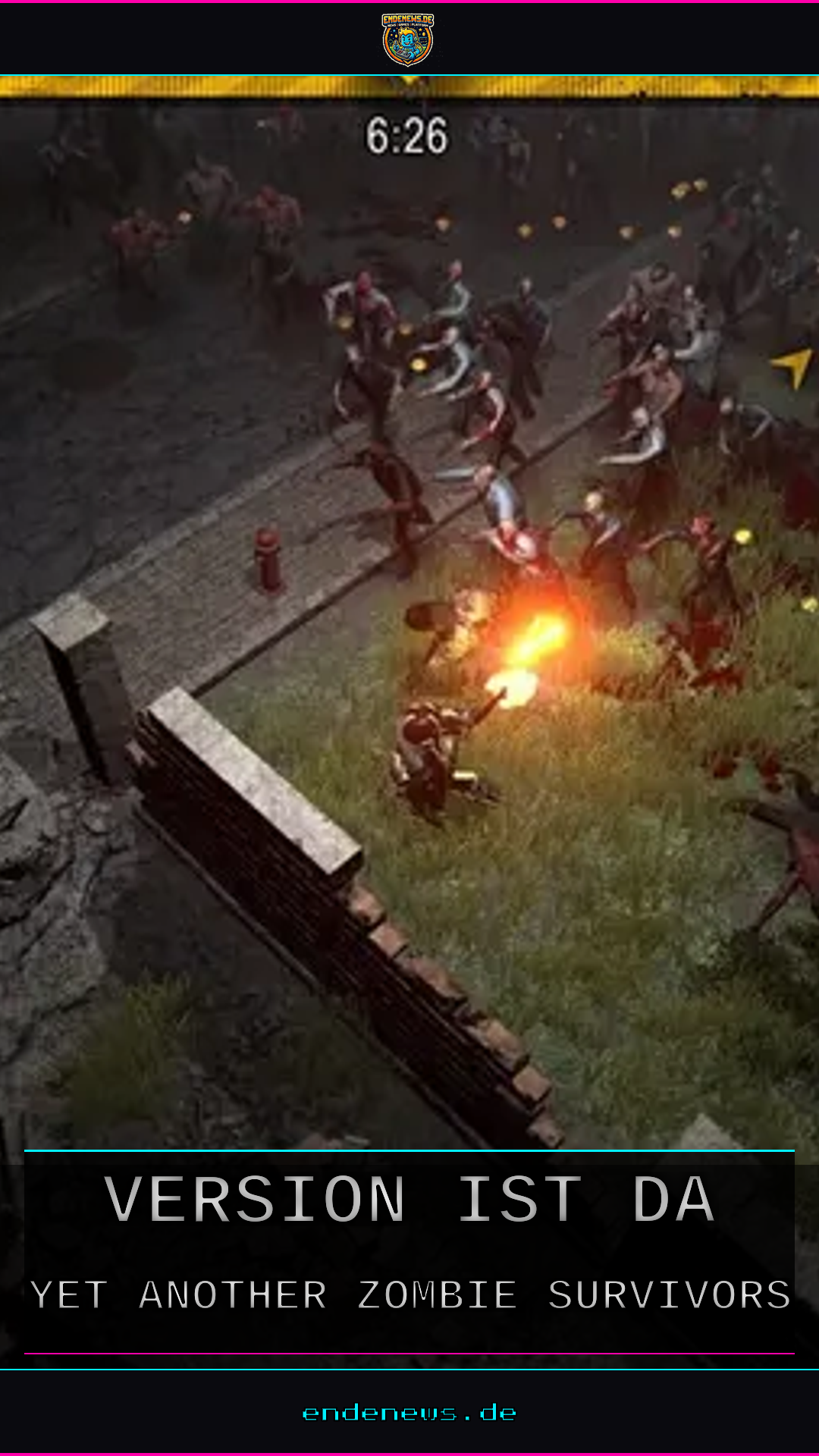 Yet Another Zombie Survivors: Version 1.0 ist da