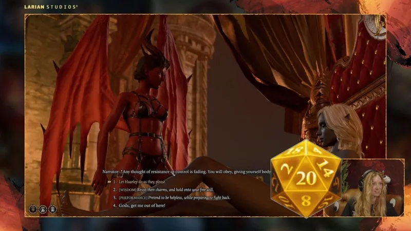 YouTube stoppt offiziellen Baldur's Gate 3-Stream: Zu viel nackte Haut für Google