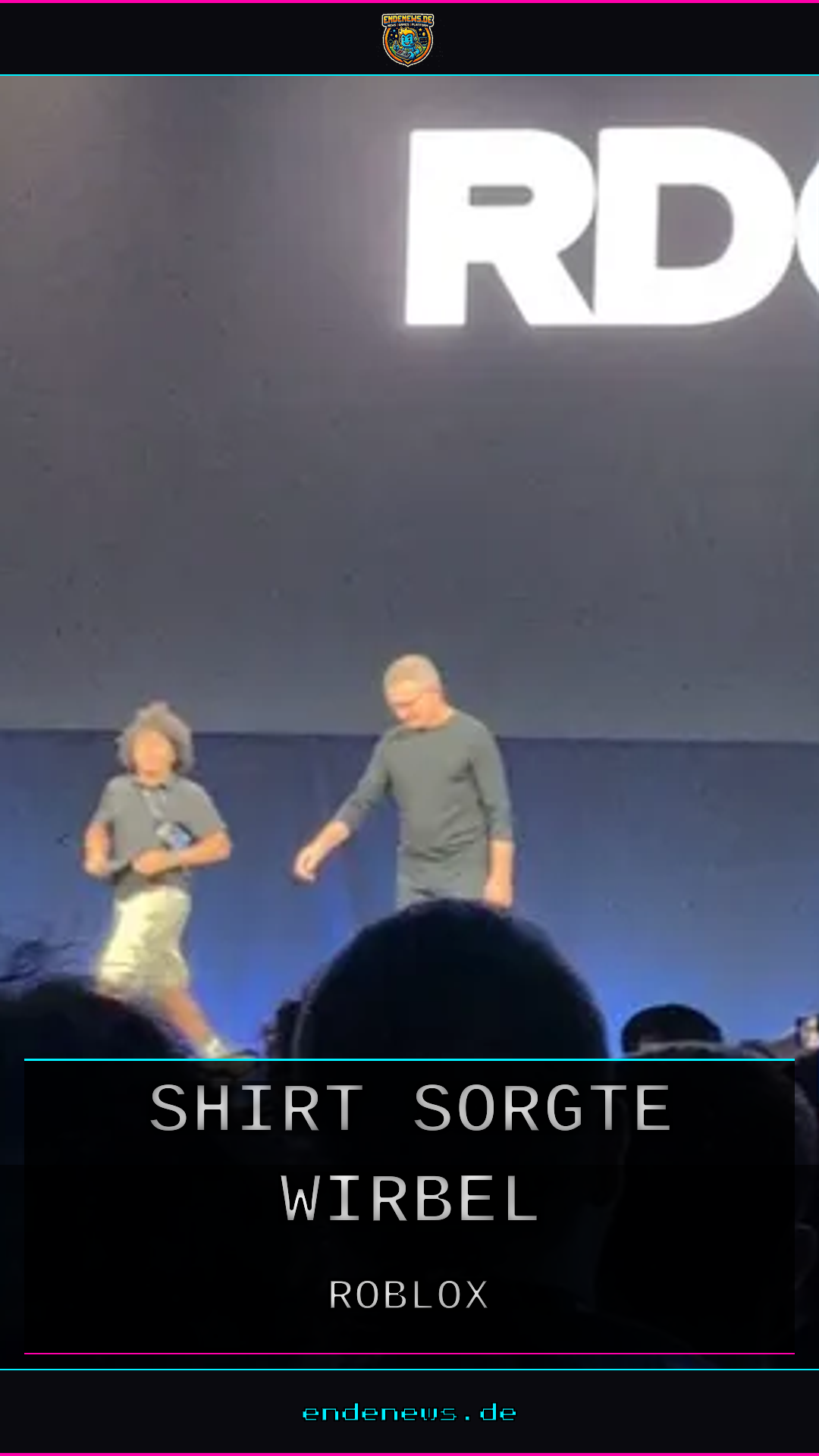 YouTuber bei Roblox-Konferenz zu Boden gerungen: Shirt sorgte für Wirbel