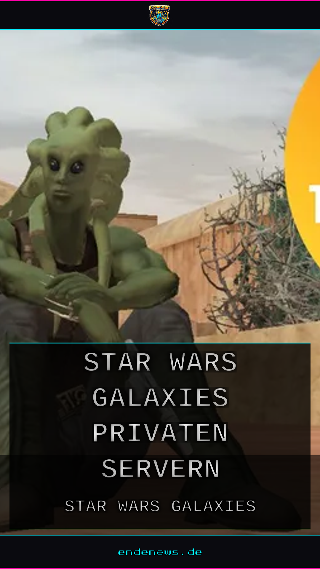 Zeitverschwendung als Tugend: Warum Star Wars Galaxies auf privaten Servern begeistert
